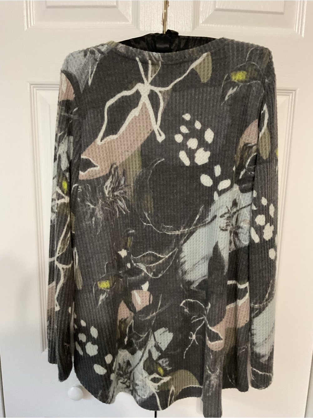 Logo Floral Rib-Knit Sweater - Picture 2 of 5